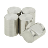 Max 5pack Cylindroid Drawer Pull Handle Door Cabinet Knobs Nickel-25x18mm - Aladdin Shoppers