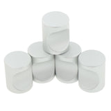 Max 5pack Cylindroid Drawer Pull Handle Door Cabinet Knobs White-21x17mm - Aladdin Shoppers