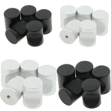 Max 5pack Cylindroid Drawer Pull Handle Door Cabinet Knobs White-23x18mm - Aladdin Shoppers