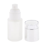 Max 5Pcs Glass spray Bottles Refillable Cosmetic Container Leakproof 30ml Silver - Aladdin Shoppers