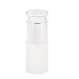 Max 5Pcs Glass spray Bottles Refillable Cosmetic Container Leakproof 30ml Silver - Aladdin Shoppers