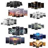 Max 5Pcs Wall Painting Modern Decoration Living Room Canvas Prints Swan - Aladdin Shoppers