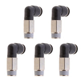 Max 5X Air Water Hose Tube Threads Bend Fitting Pneumatic Push In DPLL-G-L10-03 - Aladdin Shoppers