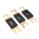 Max 6 Pieces Car Audio Electrical Flat ANL Blade Fuse 80A 125A 160A Gold Plated - Aladdin Shoppers