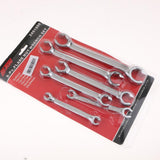 Max 6 Set Metric Drive Double End Flare Nut Wrench Kits 6mm-24mm - Aladdin Shoppers