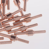 Max 60pcs Red Copper Extended Long Plasma Cutter Tip Electrodes & Nozzles Kit - Aladdin Shoppers