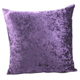 Max 60x60cm Square Short Plush Velvet Throw Cushion Cover For Sofa Bed Dark Purple - Aladdin Shoppers