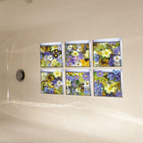 Max 6pcs 3D exquisite Waterproof Bathtub Sticker for bathroom Style_1 - Aladdin Shoppers