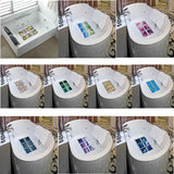 Max 6pcs 3D exquisite Waterproof Bathtub Sticker for bathroom Style_1 - Aladdin Shoppers