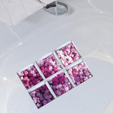 Max 6pcs 3D exquisite Waterproof Bathtub Sticker for bathroom Style_3 - Aladdin Shoppers