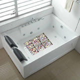 Max 6pcs 3D exquisite Waterproof Bathtub Sticker for bathroom Style_4 - Aladdin Shoppers