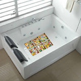 Max 6pcs 3D exquisite Waterproof Bathtub Sticker for bathroom Style_5 - Aladdin Shoppers