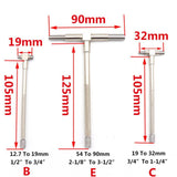 Max 6Pcs 8-150mm Telescopic Adjustable Inner Diameter Hole Measuring Gauge Tool - Aladdin Shoppers