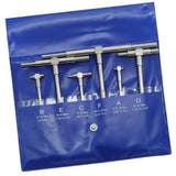 Max 6Pcs 8-150mm Telescopic Adjustable Inner Diameter Hole Measuring Gauge Tool - Aladdin Shoppers