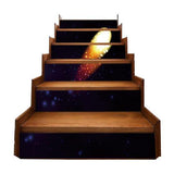 Max 6pcs PVC 3D Stair Stickers Peel and Stick Decals Removable and Waterproof C - Aladdin Shoppers