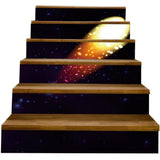 Max 6pcs PVC 3D Stair Stickers Peel and Stick Decals Removable and Waterproof C - Aladdin Shoppers