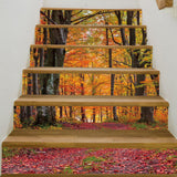 Max 6pcs/set 3D Stair Decals Stickers Stair Risers Decals Staircase Stickers B - Aladdin Shoppers