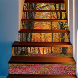 Max 6pcs/set 3D Stair Decals Stickers Stair Risers Decals Staircase Stickers B - Aladdin Shoppers