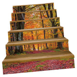 Max 6pcs/set 3D Stair Decals Stickers Stair Risers Decals Staircase Stickers B - Aladdin Shoppers