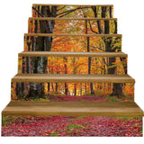 Max 6pcs/set 3D Stair Decals Stickers Stair Risers Decals Staircase Stickers B - Aladdin Shoppers