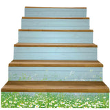 Max 6pcs/set 3D Stair Decals Stickers Stair Risers Decals Staircase Stickers K - Aladdin Shoppers