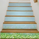 Max 6pcs/set 3D Stair Decals Stickers Stair Risers Decals Staircase Stickers K - Aladdin Shoppers