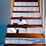 Max 6pcs/set 3D Stair Decals Stickers Stair Risers Decals Staircase Stickers N - Aladdin Shoppers