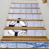 Max 6pcs/set 3D Stair Decals Stickers Stair Risers Decals Staircase Stickers N - Aladdin Shoppers