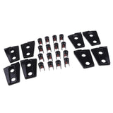 Max 8Pcs 4 Door Hinge Cover Hinge Set Kit for Jeep Wrangler 2007-2017 - Aladdin Shoppers