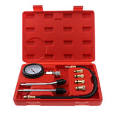 Max 8pcs Spark Plug Cylinder Compression Tester Test Kit Professional Gas Engine - Aladdin Shoppers