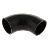 Max 90 Degree 5mm Hose Turbo Silicone Elbows Coupler Pipe Hose Black - Aladdin Shoppers