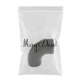 Max 90 Degree 5mm Hose Turbo Silicone Elbows Coupler Pipe Hose Black - Aladdin Shoppers