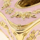 Max Acrylic Tissue Box Luxurious Rose Napkin Cover -235x125x90mm E - Aladdin Shoppers