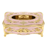Max Acrylic Tissue Box Luxurious Rose Napkin Cover -235x125x90mm E - Aladdin Shoppers