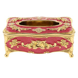 Max Acrylic Tissue Box Luxurious Rose Napkin Cover -235x125x90mm H - Aladdin Shoppers