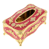 Max Acrylic Tissue Box Luxurious Rose Napkin Cover -235x125x90mm H - Aladdin Shoppers