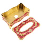 Max Acrylic Tissue Box Luxurious Rose Napkin Cover -235x125x90mm H - Aladdin Shoppers