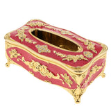 Max Acrylic Tissue Box Luxurious Rose Napkin Cover -235x125x90mm H - Aladdin Shoppers