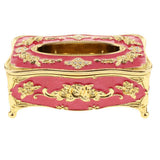 Max Acrylic Tissue Box Luxurious Rose Napkin Cover -235x125x90mm H - Aladdin Shoppers