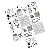 Max Adhesive Tile Mosaic Decal Kitchen Line Wall Stickers H - Aladdin Shoppers