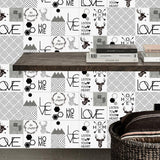 Max Adhesive Tile Mosaic Decal Kitchen Line Wall Stickers H - Aladdin Shoppers