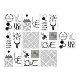 Max Adhesive Tile Mosaic Decal Kitchen Line Wall Stickers H - Aladdin Shoppers