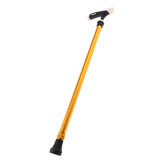 Max Adjustable Alloy Walking Stick Elderly Cane Hiking Trekking Pole Brown - Aladdin Shoppers