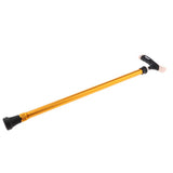 Max Adjustable Alloy Walking Stick Elderly Cane Hiking Trekking Pole Brown - Aladdin Shoppers