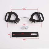 Max Adjustable Car Battery Hold Tie Down Clamp Protector Bracket Holder Black - Aladdin Shoppers