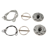 Max Aluminum Alloy Car Engine Hood Cover Lock Pull Line Bonnet Lid Latch Gray - Aladdin Shoppers