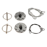 Max Aluminum Alloy Car Engine Hood Cover Lock Pull Line Bonnet Lid Latch Gray - Aladdin Shoppers