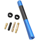 Max Aluminum Alloy Carbon Fiber Antenna/Modified Antenna for Most Vehicles Blue - Aladdin Shoppers