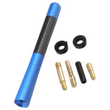 Max Aluminum Alloy Carbon Fiber Antenna/Modified Antenna for Most Vehicles Blue - Aladdin Shoppers