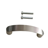 Max Aluminum Brushed Nickel Kitchen Door Cabinet Drawer Handle Pulls 96MM 64MM 96mm - Aladdin Shoppers